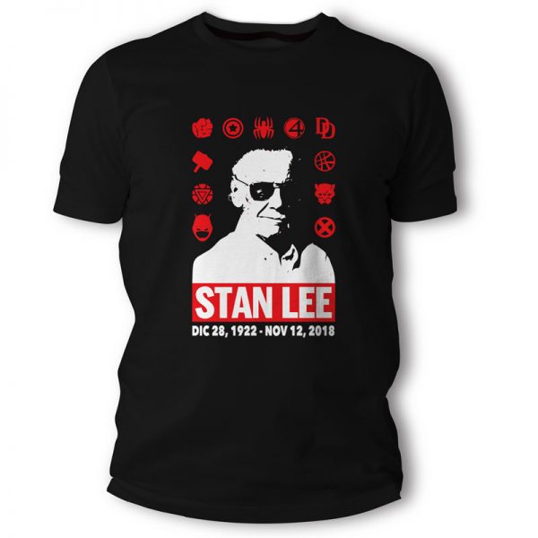 Camiseta Stan Lee 1922 - 2018
