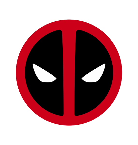 Sticker Deadpool símbolo